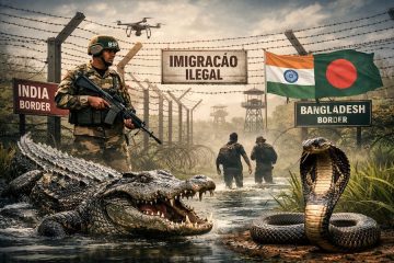 Índia estuda uso de serpentes e crocodilos para reforçar controlo da imigração na fronteira