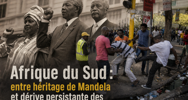 Afrique du Sud : entre héritage de Mandela et dérive persistante des violences xénophobes